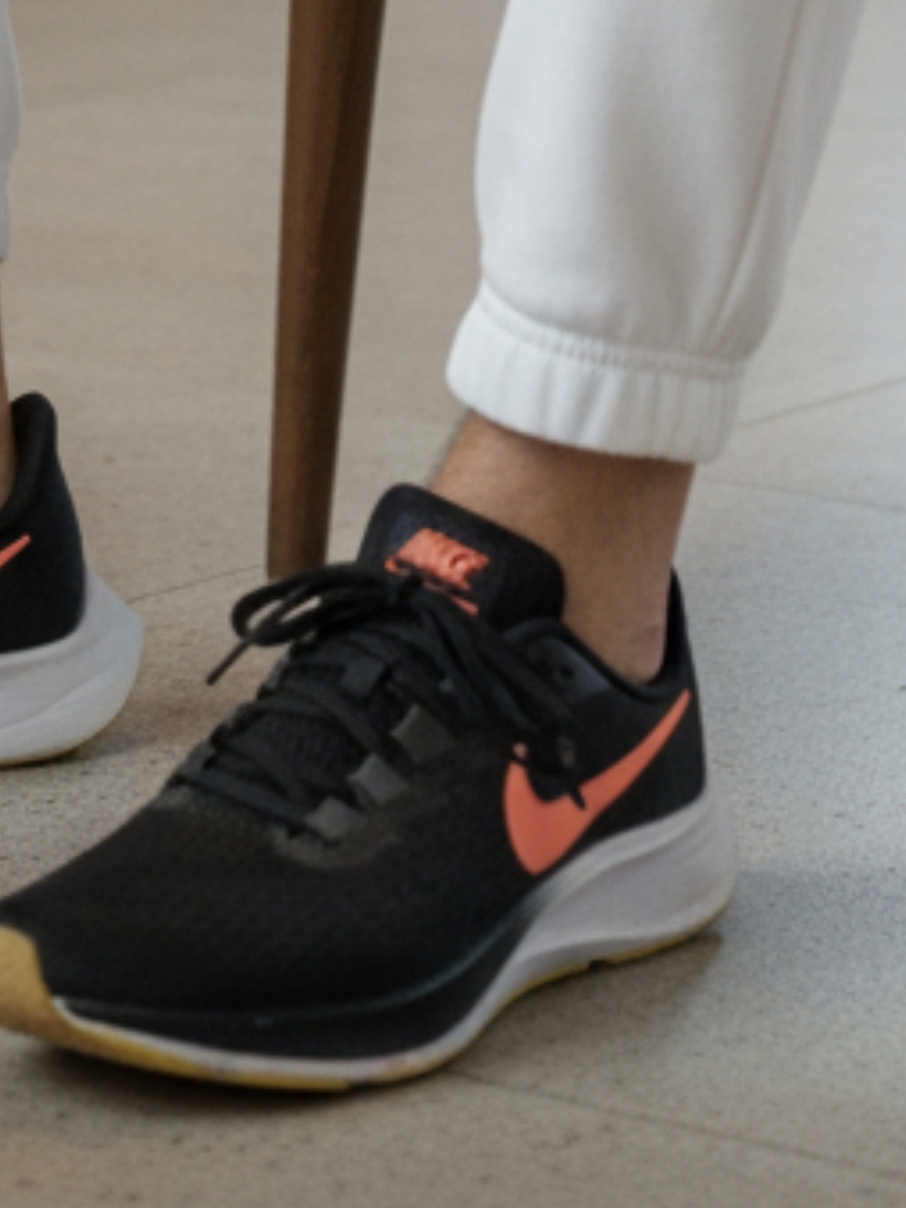 Nike Men’s Black & Orange Running Sneakers